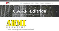 Desktop Screenshot of caffeditrice.com